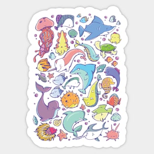 Sea Life Sticker